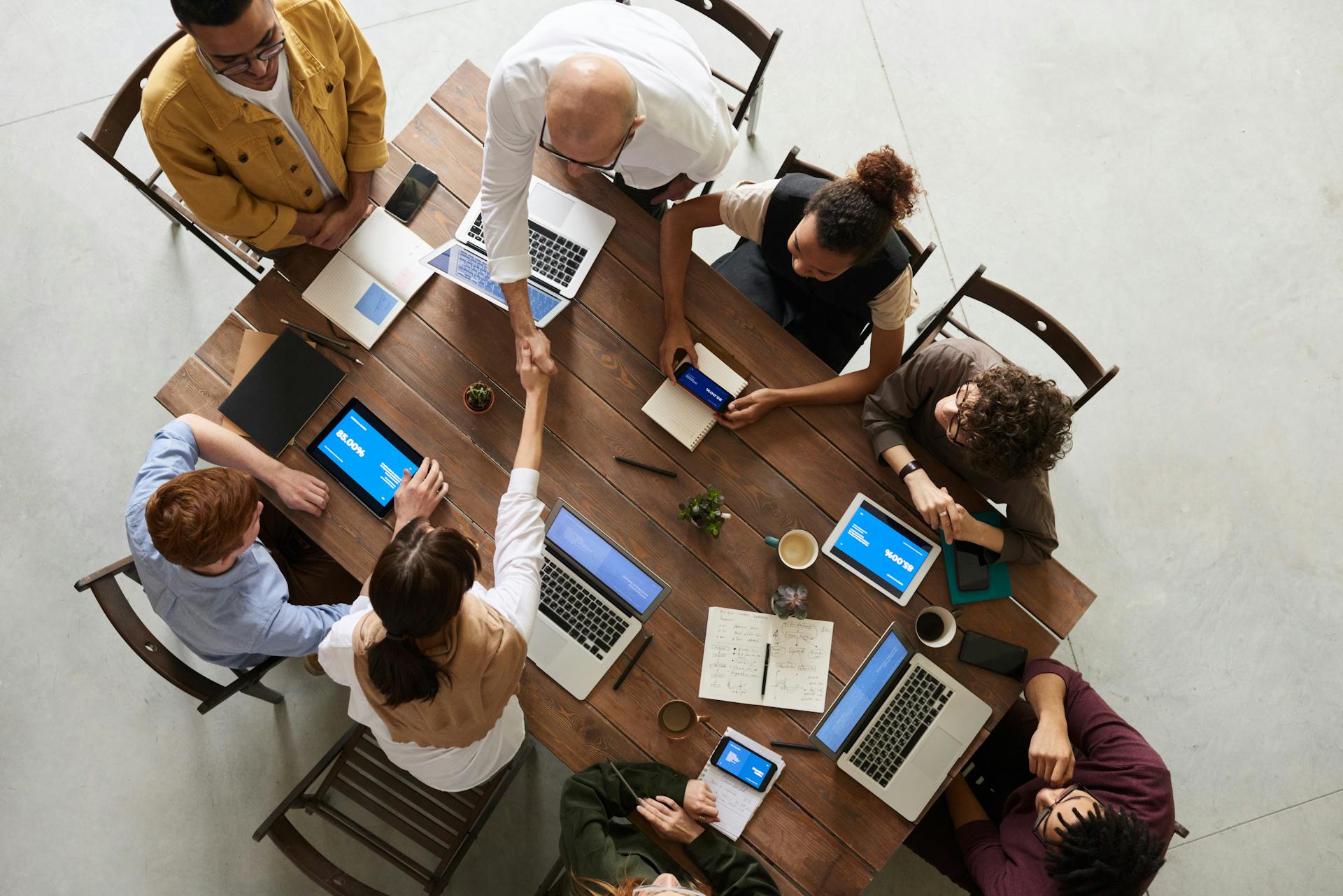 Document delivery and client review meeting