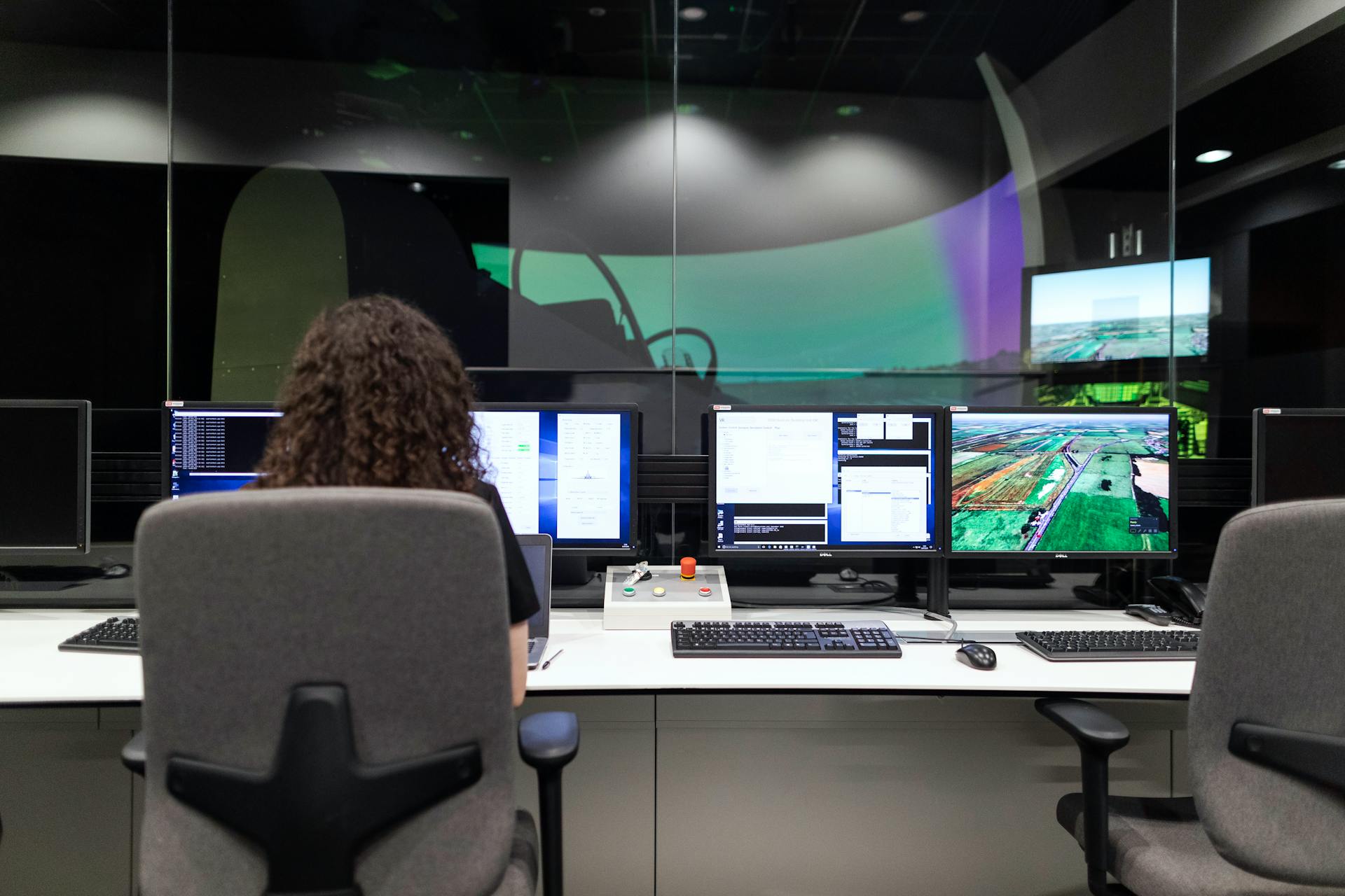 Project coordination and testing control room